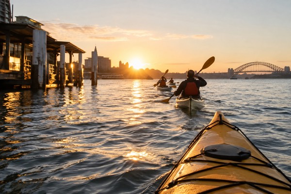 Harbour Sunrise Kayak Tour, Sydney Harbour